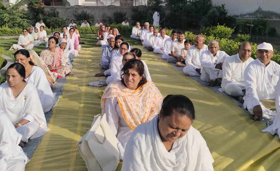 Meditation in Haridwar