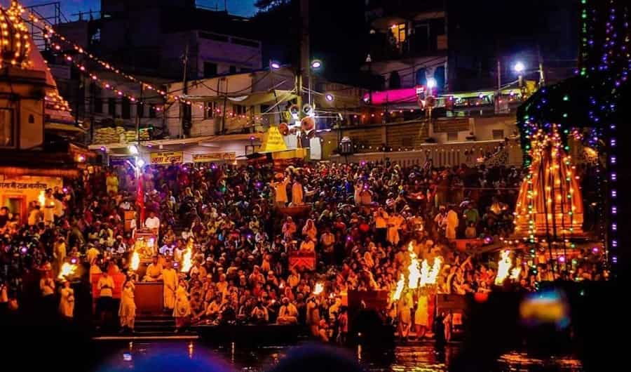 Nightlife of Haridwar