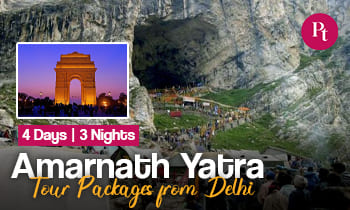 4 Days Amarnath Yatra Tour from Delhi