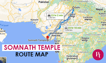 Somnath Temple Route Map