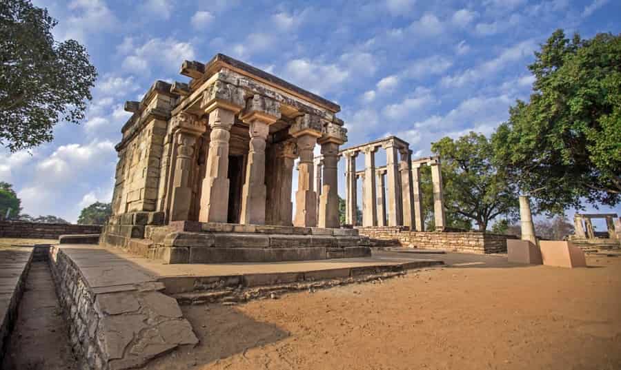 Buddhist Vihara, Sanchi