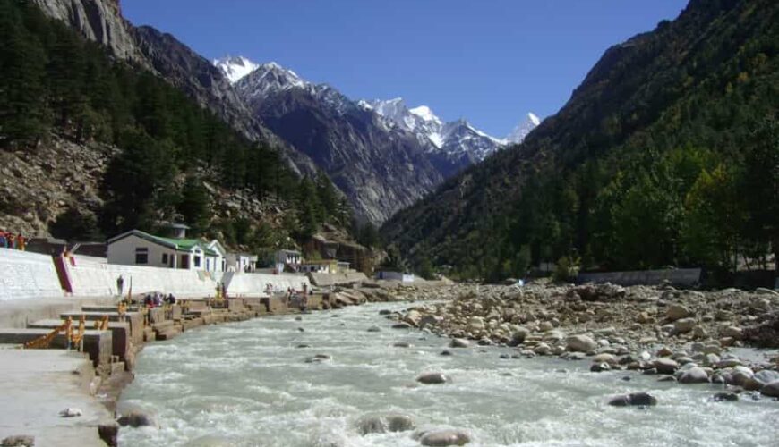 River Bhagirathi (Other name of Ganga) at Gangotri