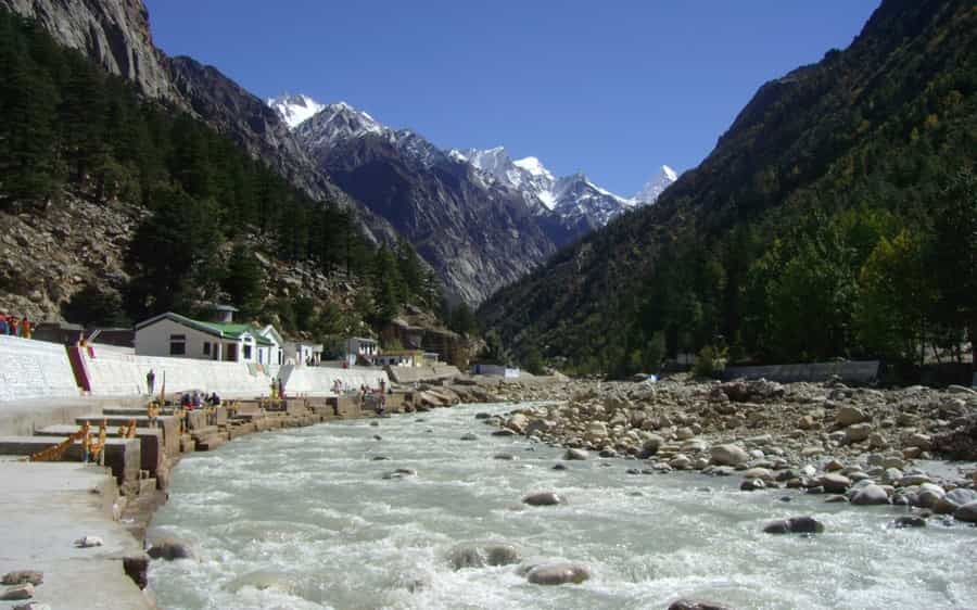 River Bhagirathi (Other name of Ganga) at Gangotri