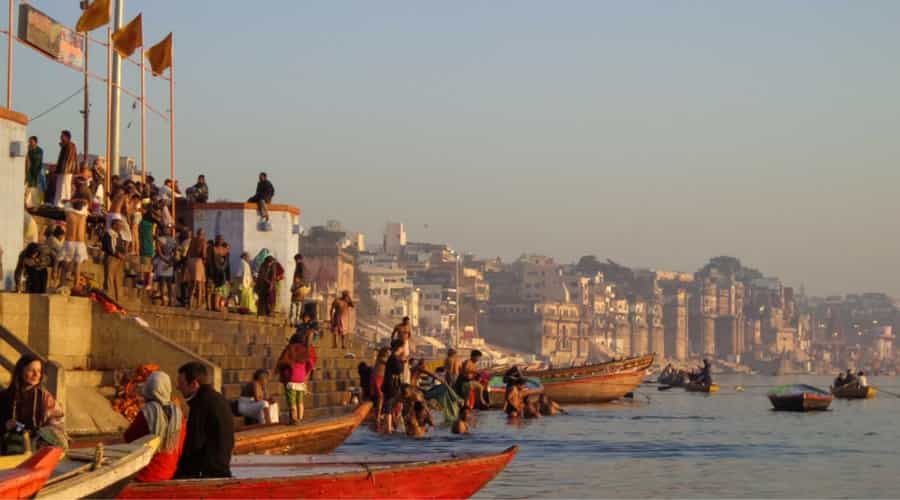 The River Ganga in Varanasi