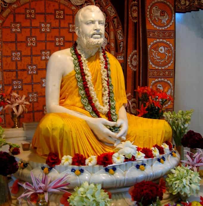 The Marble Statue of Ramakrishna